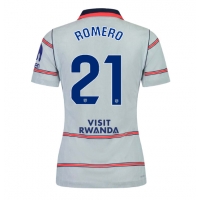 Koszulka piłkarska Atletico Madrid Cristian Romero #21 Strój Trzeci dla kobiety 2026-27 tanio Krótki Rękaw